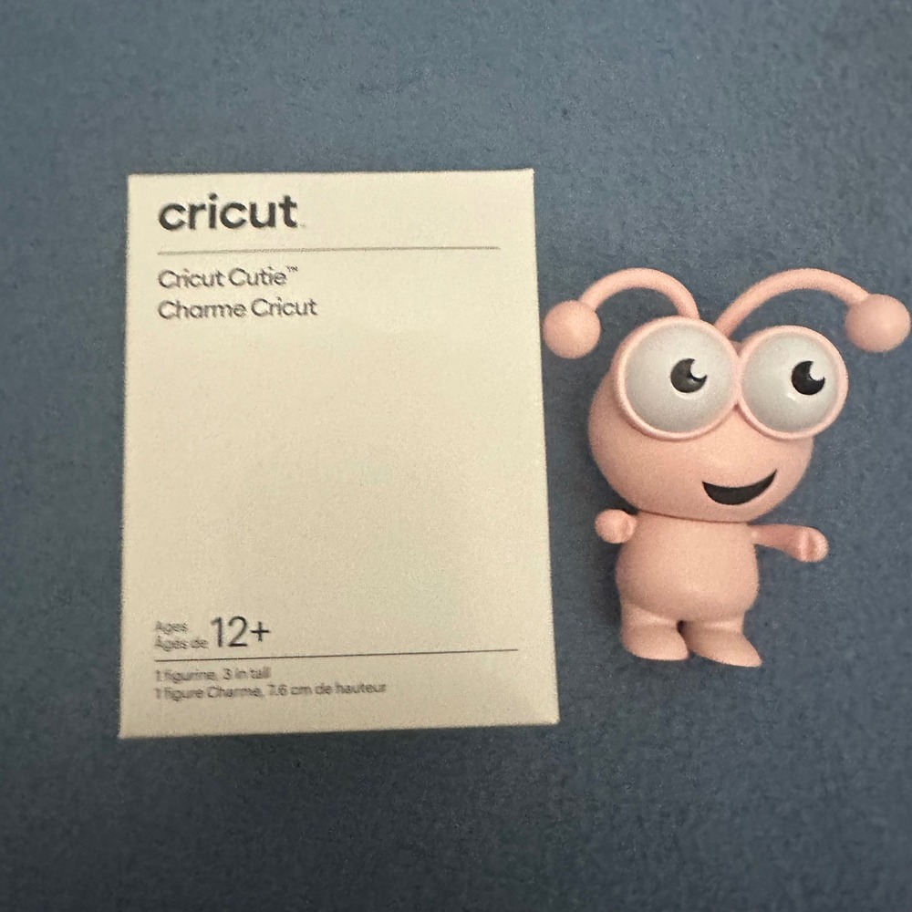 Cricut Cutie Coral 3 Inch Figurine‎ Collectible Mascot 2006273 with Box